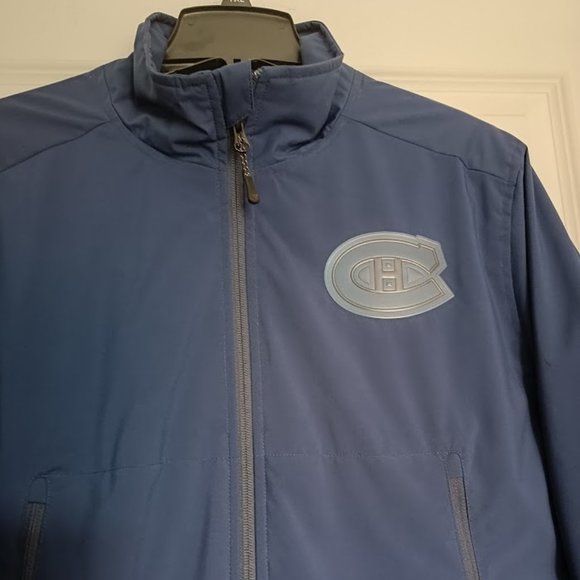 M💙Montreal Canadiens Fanatics Branded Navy Pro Locker Full-Zip Jacket - Picture 4 of 10
